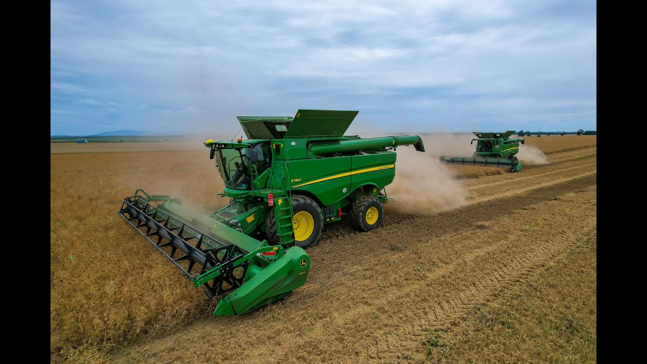 Harvest 2022 - John Deere S780i & S680i (pea harvest)