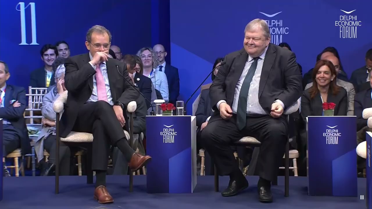 23.4.2026 DELPHI ECONOMIC FORUM | &Omicron; &Epsilon;&upsilon;ά&gamma;&gamma;&epsilon;&lambda;&omicron;&sigmaf; &Beta;&epsilon;&nu;&iota;&zeta;έ&lambda;&omicron;&sigmaf; &sigma;&upsilon;&zeta;&eta;&tau;ά &mu;&epsilon; &tau;&omicron;&nu; &Pi;&alpha;ύ&lambda;&omicron; &Tau;&sigma;ί&mu;&alpha;
