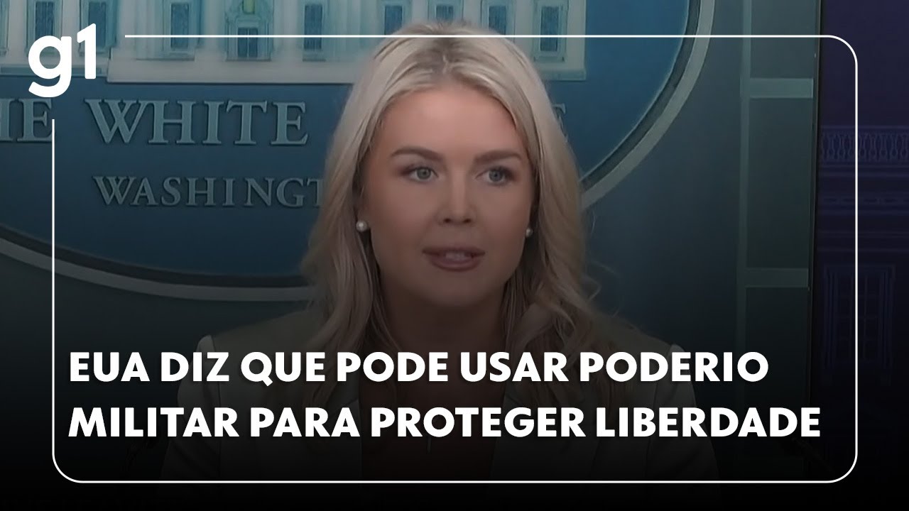 Jornal da Globo: EUA diz que pode usar poderio militar para proteger liberdade ao falar sobre Brasil