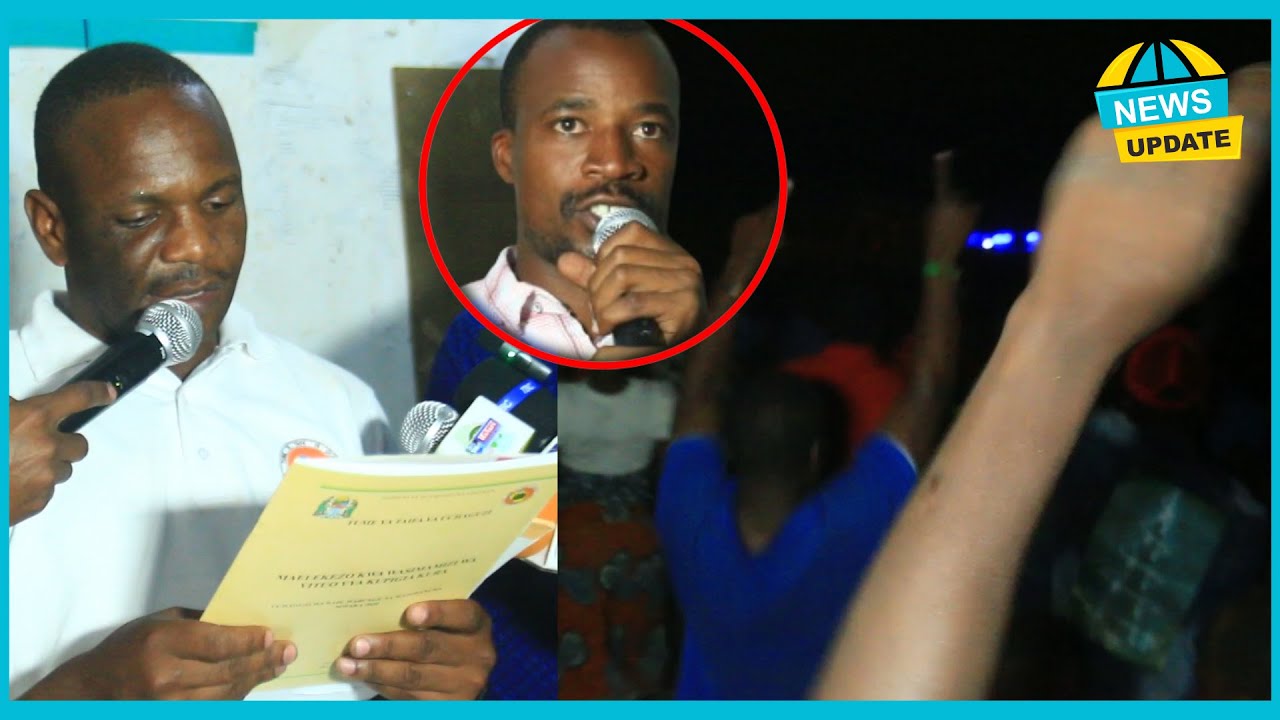 UTASHANGAA! VIDEO MATOKEO YA UCHAGUZI YALIYOTANGAZWA, ALMANUSURA MGOMBEA KUBEBWA/CCM YATOA TAMKO ZIT