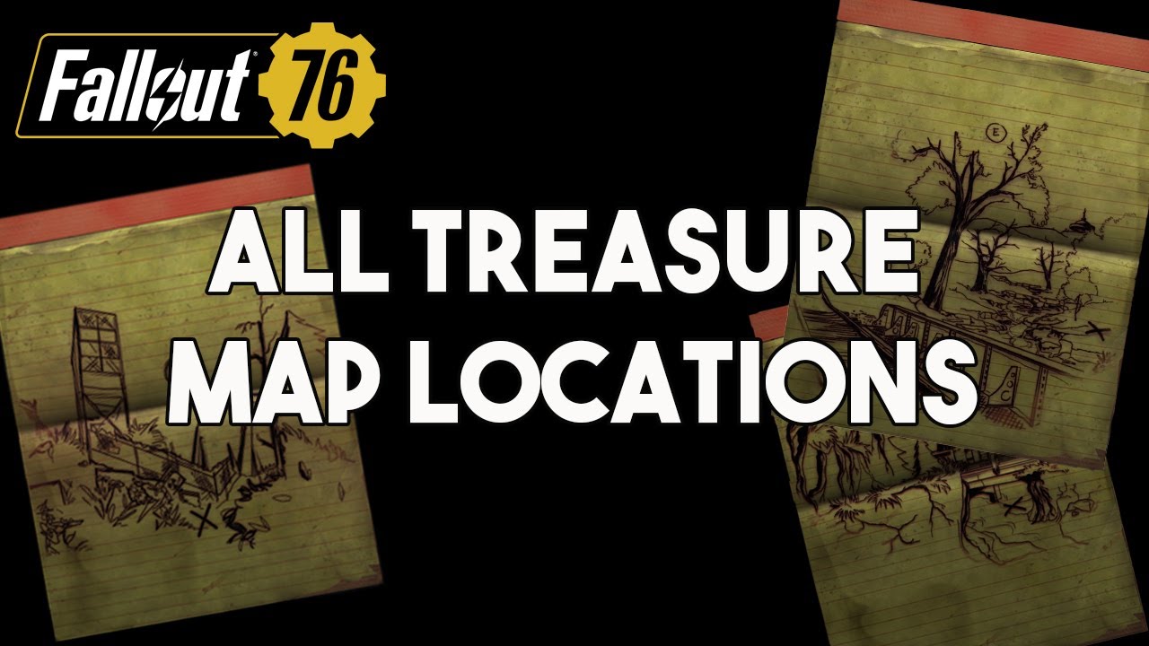 ALL TREASURE MAP LOCATIONS | Fallout 76