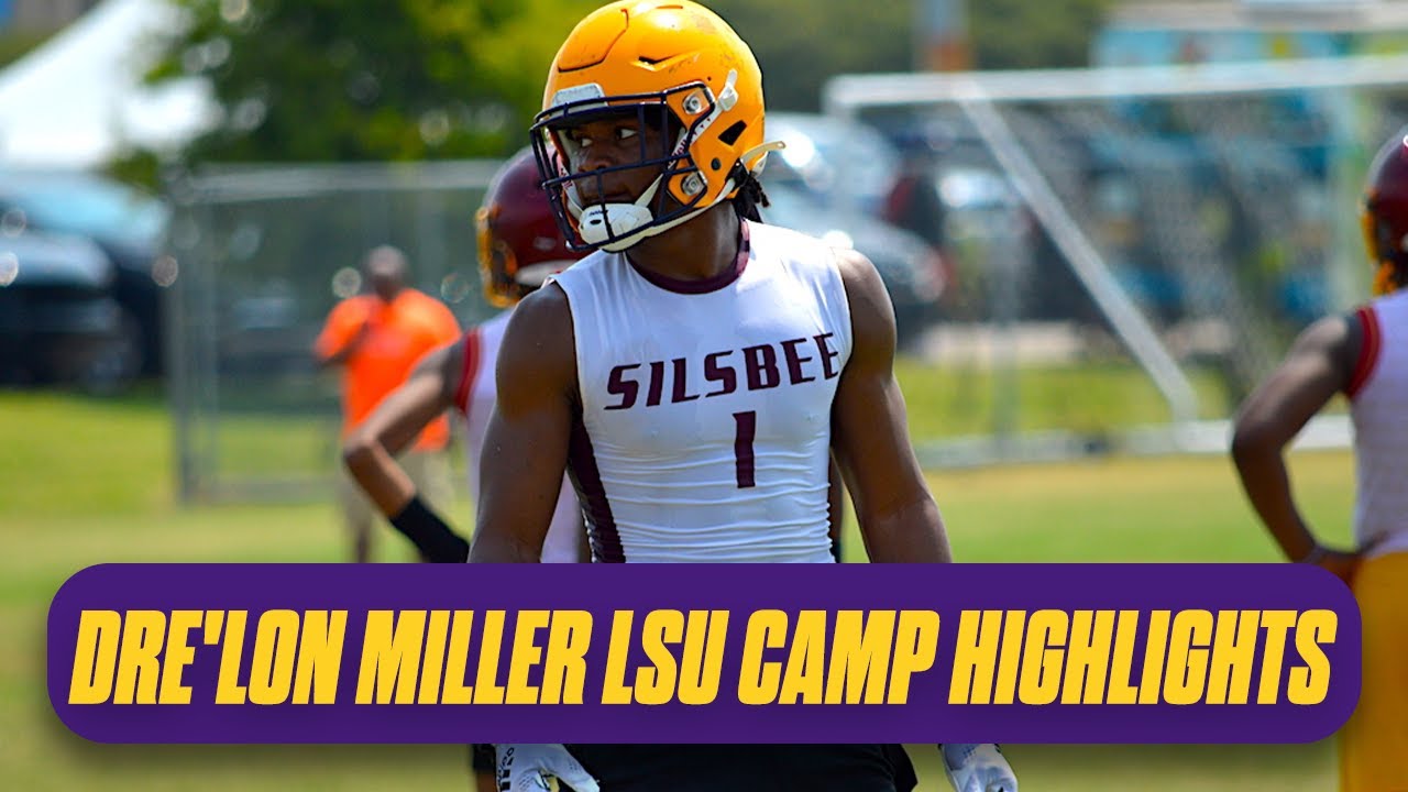 Dre'lon Miller LSU 7-on-7 Camp highlights | LSU Football Recruiting