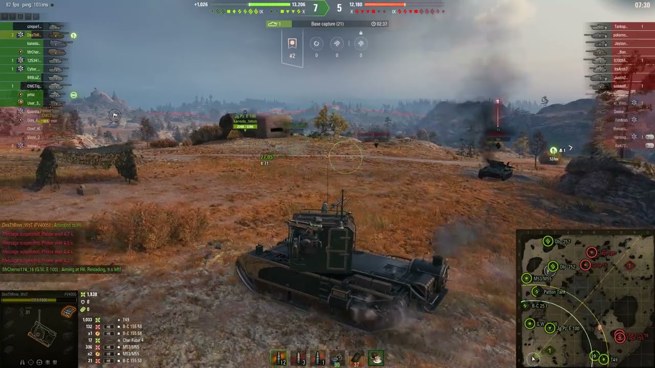 FV4005 Average Gameplay #wot