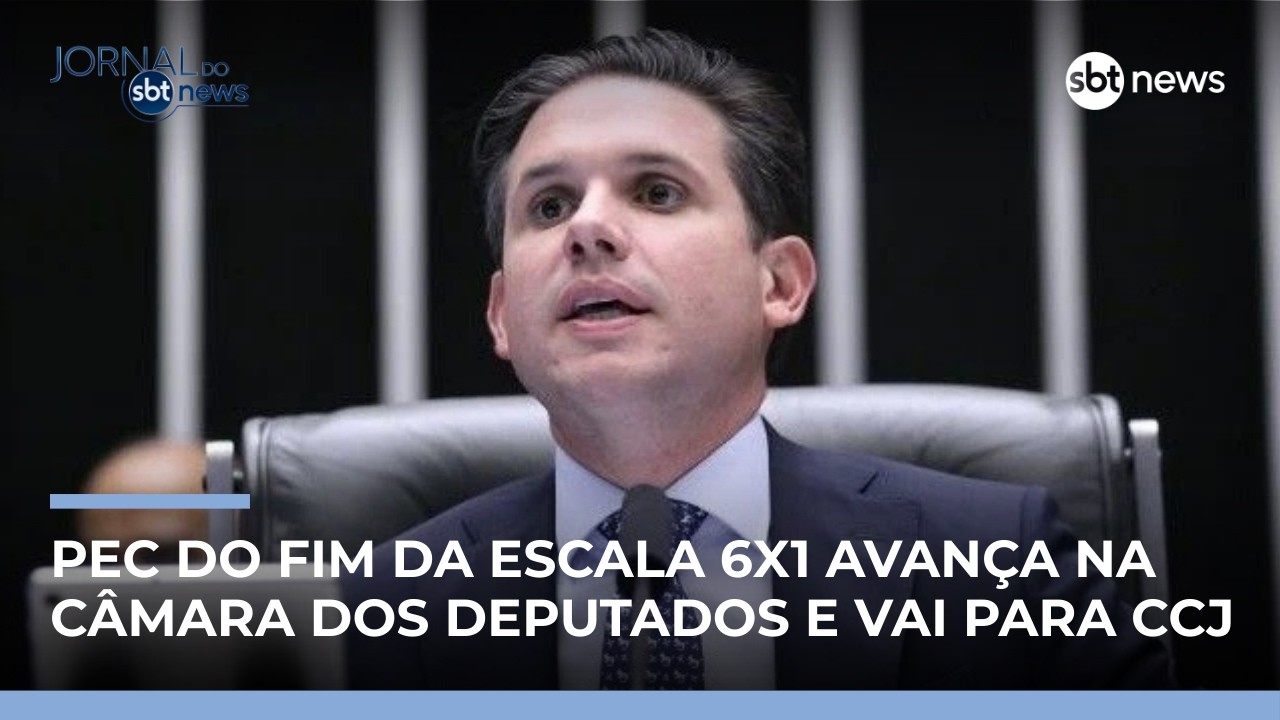 Câmara começa a analisar PEC que acaba com escala 6x1 | #JornaldoSBTNews
