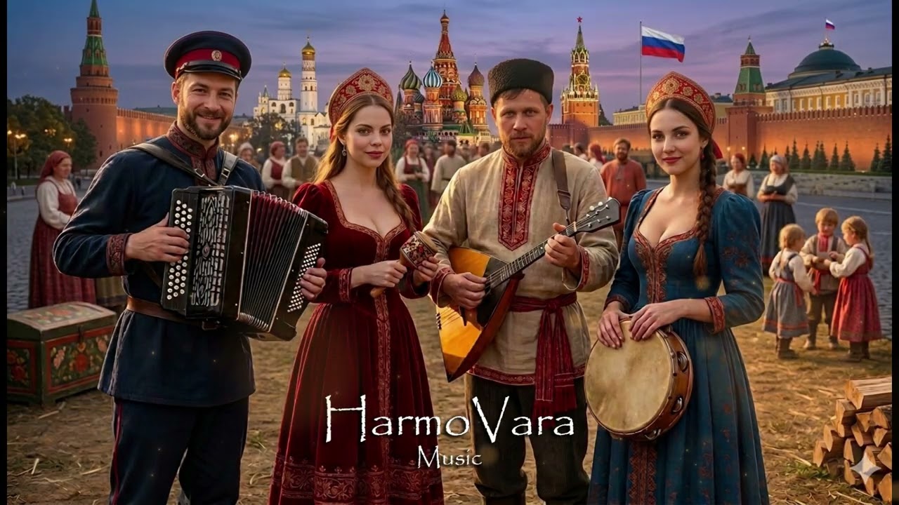 Russian Folk Instrumental - Authentic Slavic Music