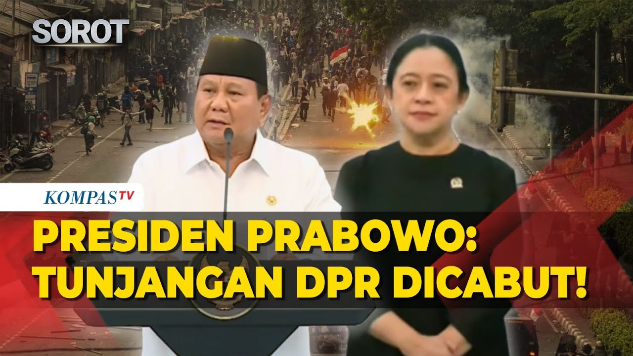 Prabowo soal Tunjangan DPR Dicabut hingga Anggota yang Dicopot di Depan Puan Maharani
