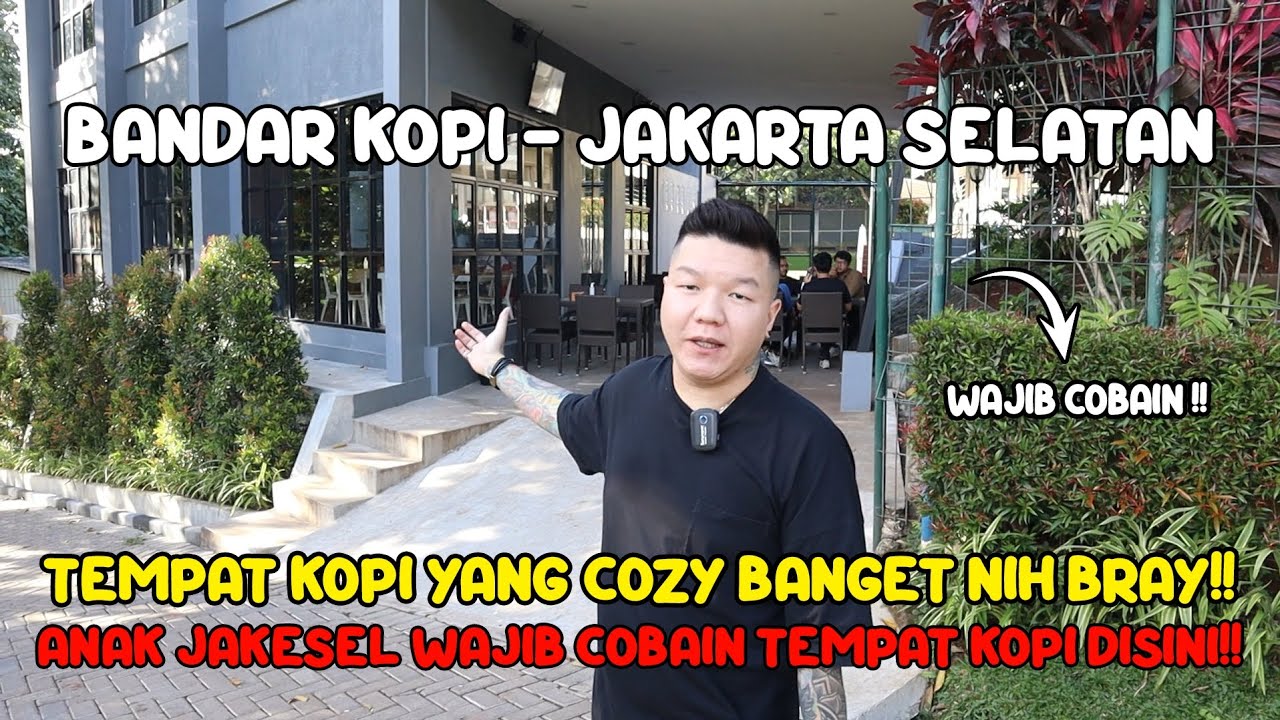 HAH ADA RUSA DI TEMPAT KOPI‼ CUMA DI BANDAR KOPI - JAKARTA SELATAN