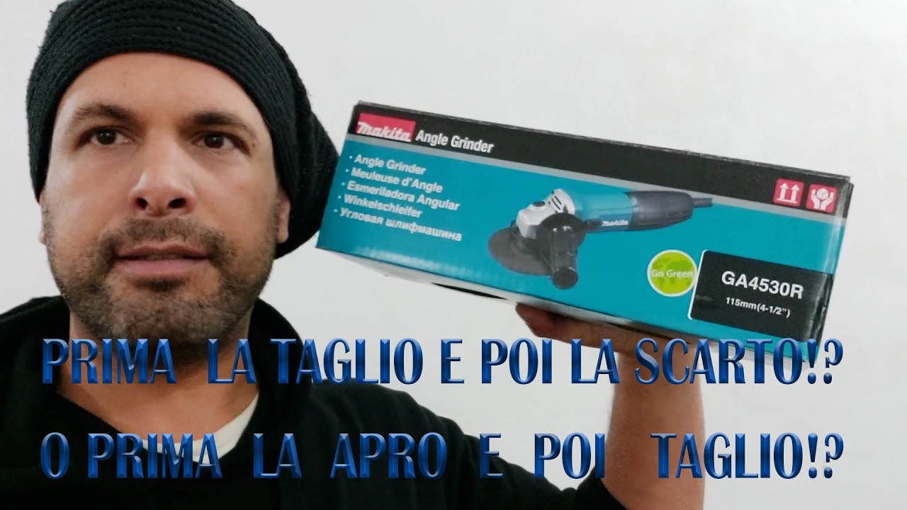 La recensione più bella di YOUNTUBBE. Smerigliatrice Makita GA4530R