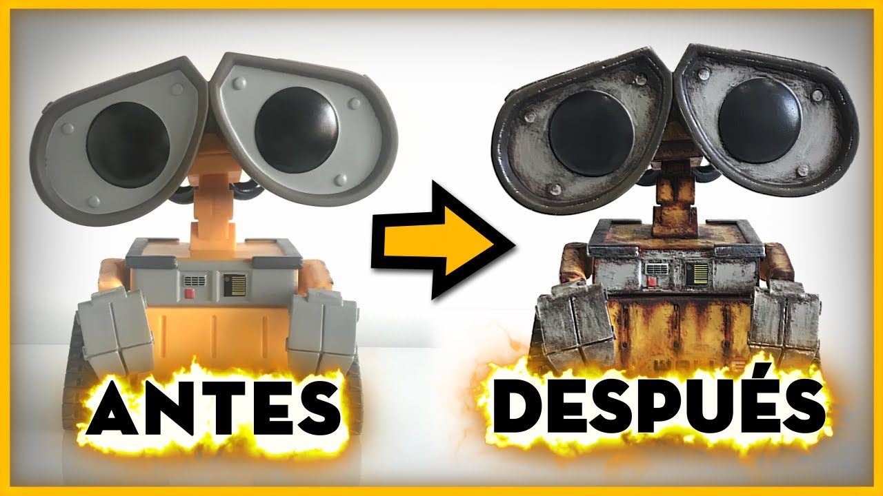 REPINTANDO a WALL-E Funko Pop! | CUSTOM FIGURE REPAINT