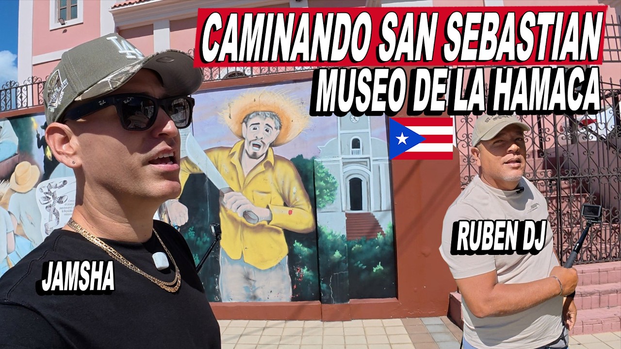 Caminando San Sebastian Llegamos Al Museo De La Hamaca - Jamsha Y Ruben Dj Tour Puerto Rico