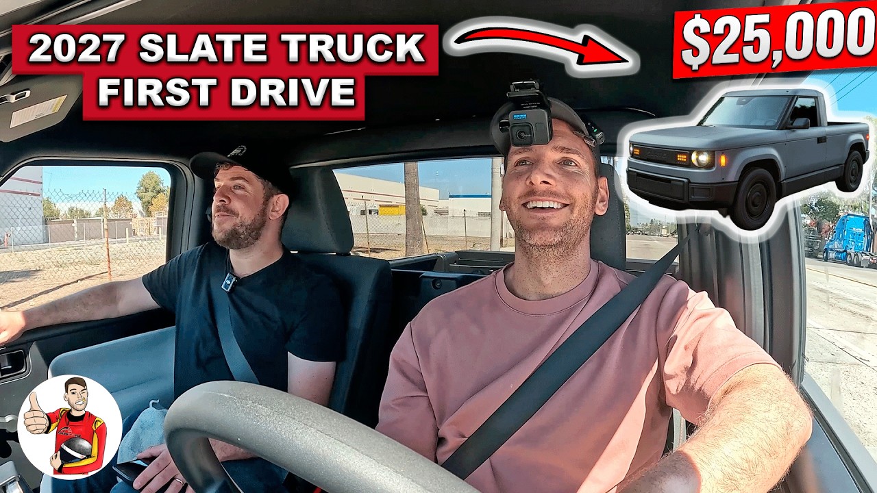 I Drove the $25K Slate Truck and It's Actually GREAT (POV)