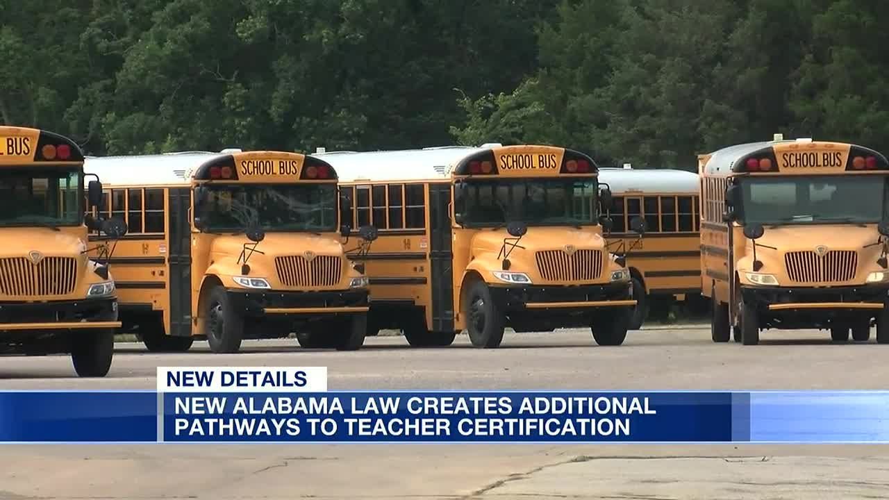 New Alabama law creates additional pathways to teacher certifications