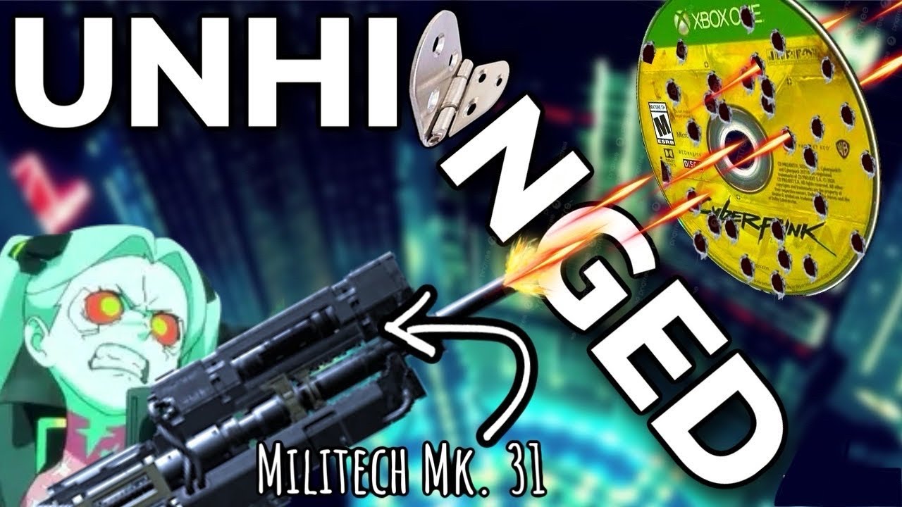 Can You Beat Cyberpunk 2077 with only HMGs?