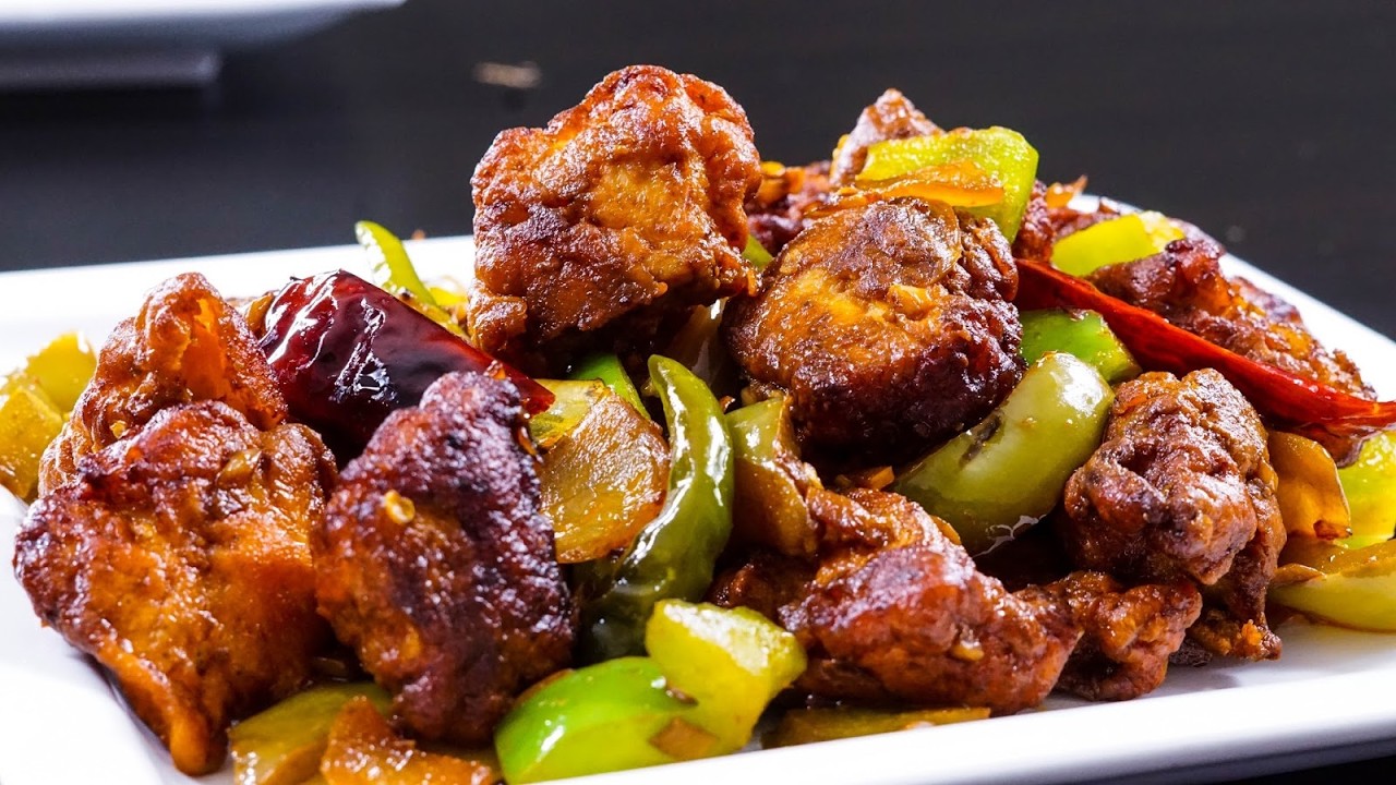 Bengal Ka famous chili chicken Bana, Maine ￼ 🤤 | first time￼ cook chili chicken
