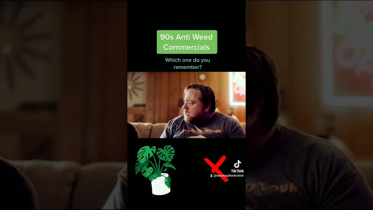 Anti WEED Commercials Early 2000s
