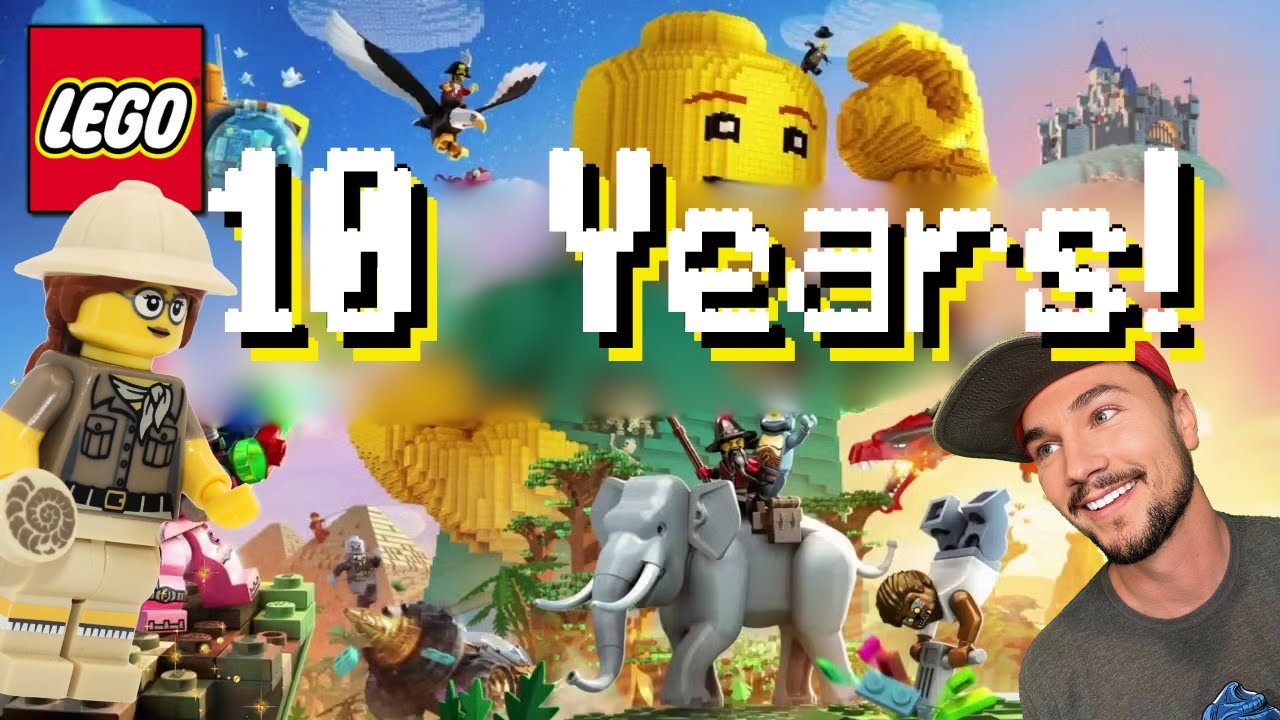 LEGO Worlds 10 Year Anniversary Party of the Beta Release!