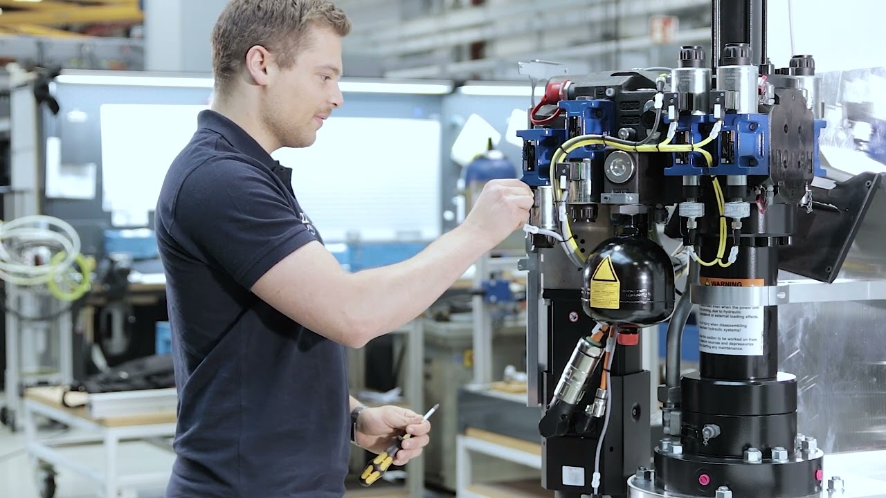 [DE] Bosch Rexroth: Autarke Achse CytroForce - Push Your Limits