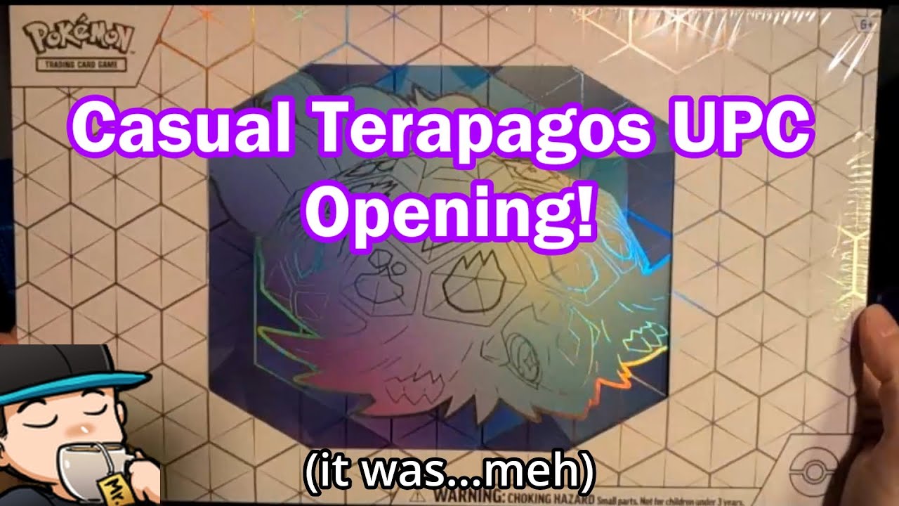 Casual Pokemon Card Opening: Terapagos Ultra Premium Collection!