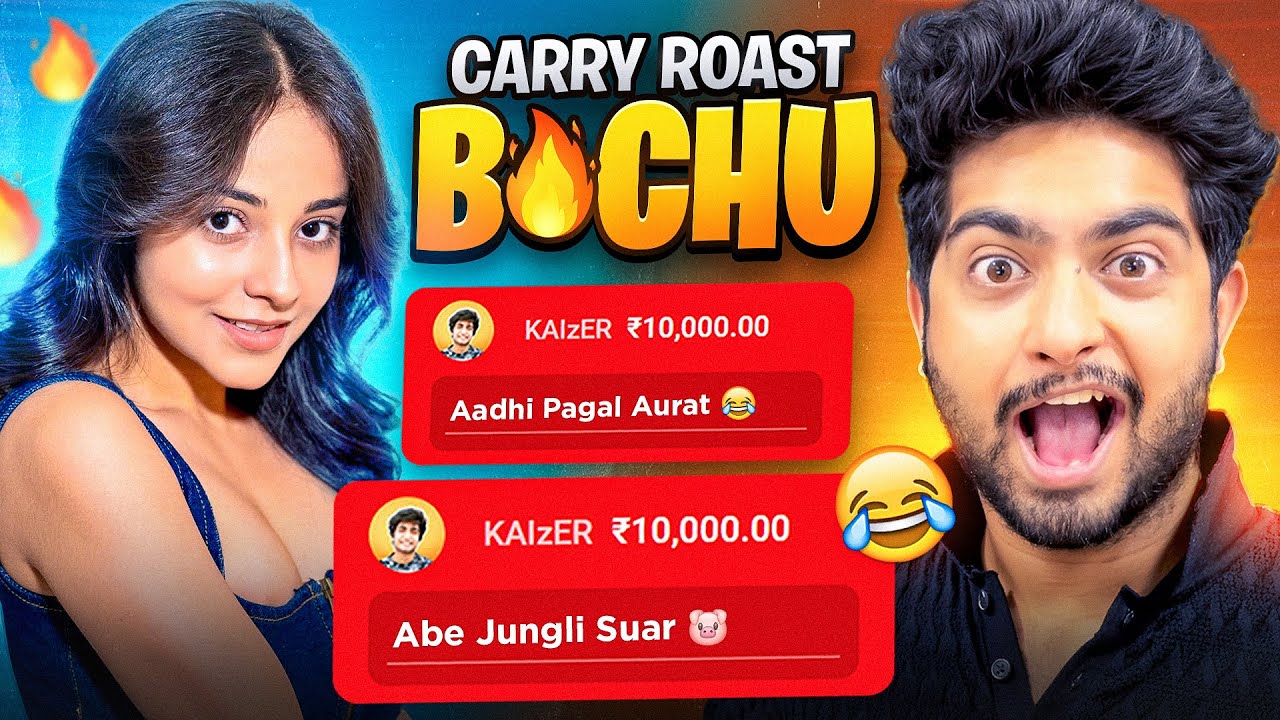 CarryMinati Roasted Beautiful Streamers 🤣