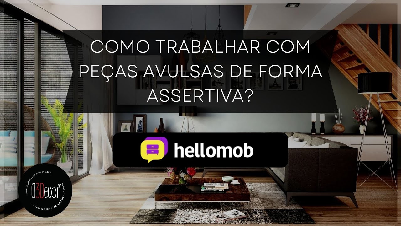 COMO TRABALHAR COM PEÇAS AVULSAS DE FORMA ASSERTIVA | D3DECOR