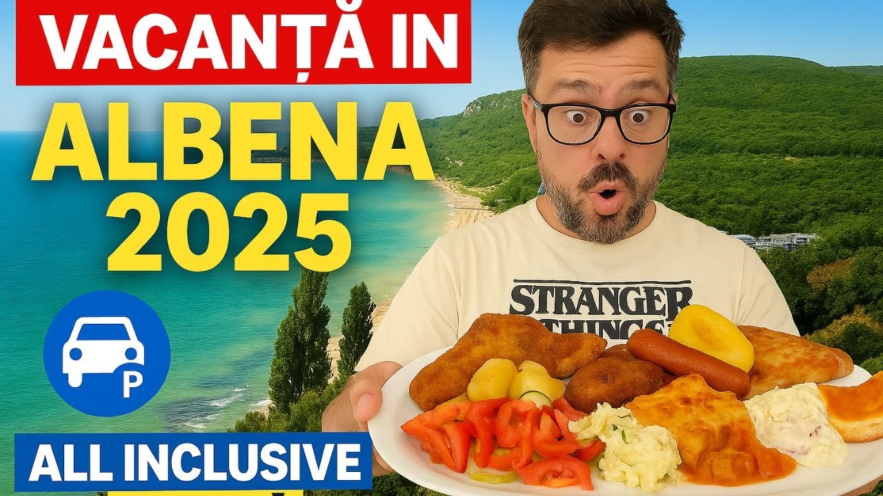 Vacanta în Albena 2025 – Drumul, Parcare, Mancare All Inclusive la Hotel 4★ + Ce Merita!