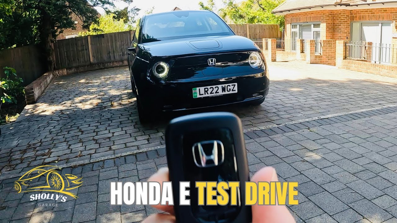 Honda e POV Test Drive London - England [Short version]