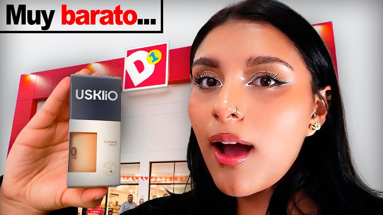 PROBÉ EL MAQUILLAJE DEL D1 😱 ¿Realmente vale la pena?