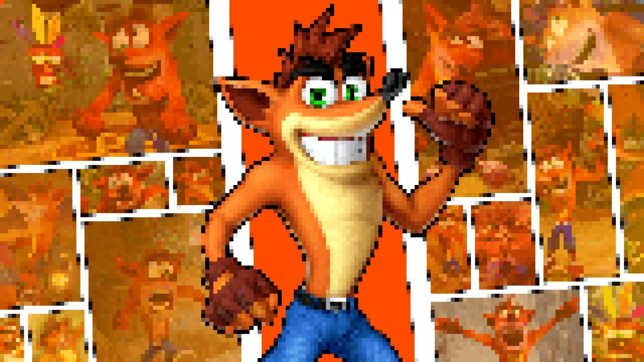 Warp Room 16-Bit Cover (Crash Bandicoot N. Sane Trilogy)