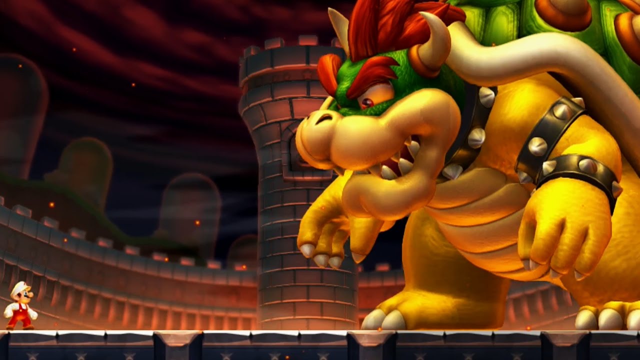 New Super Mario Bros. U Walkthrough - World 8 - Peach's Castle (All Star Coins)