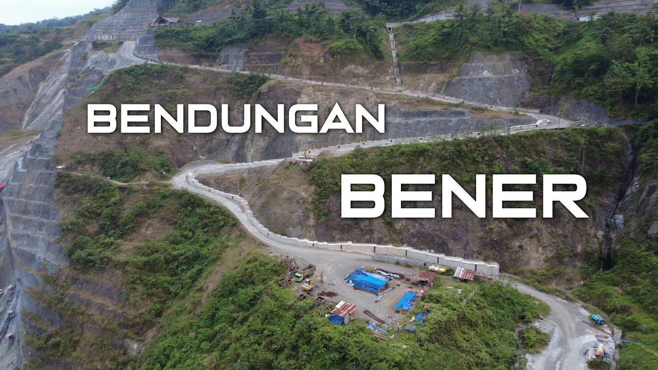 BAGIAN INI YANG AKAN JADI TANGGUL BENDUNGAN BENER