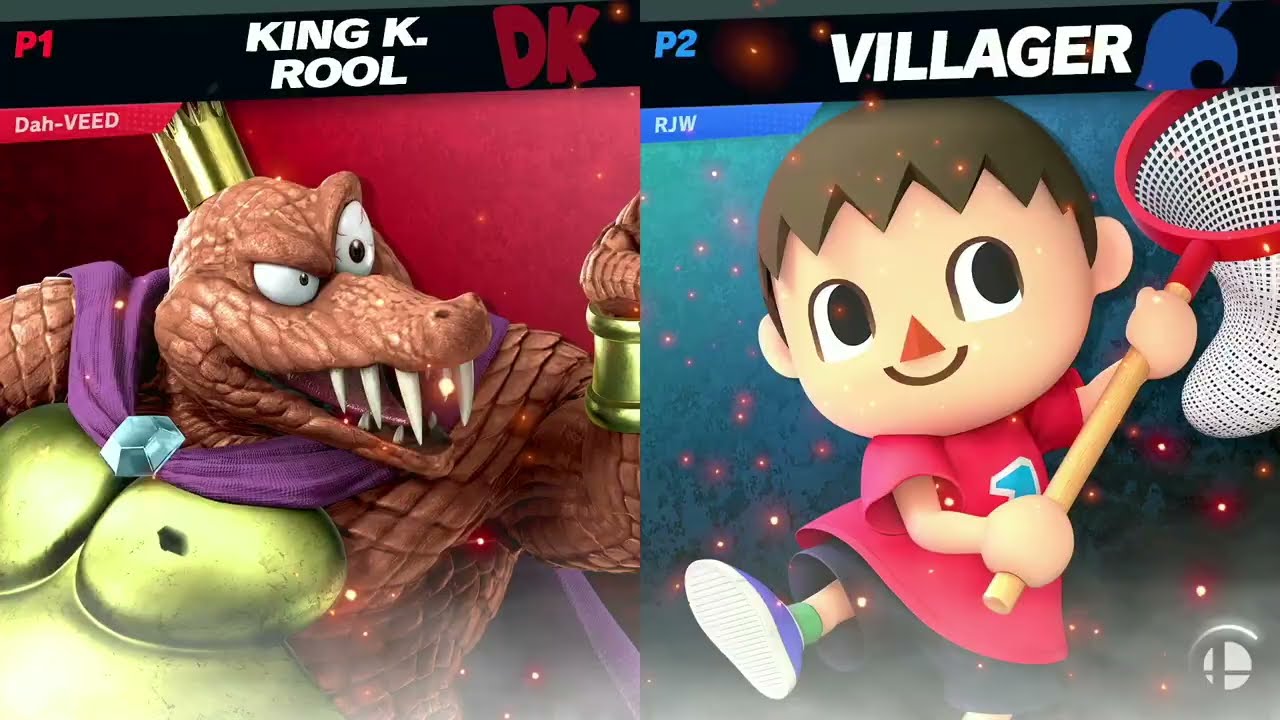 RJW (Villager) vs Dahveed (King K. Rool) - Losers Quarterfinals - WGAC #120