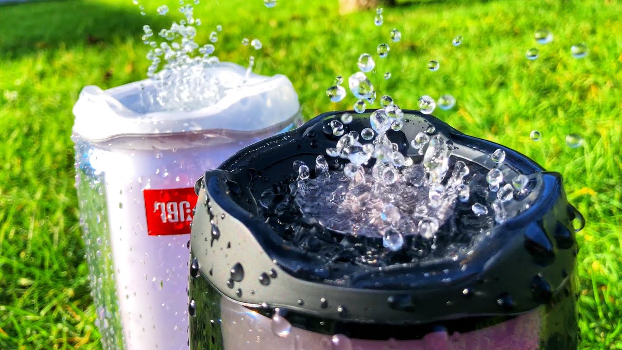 JBL PULSE 4 WATER BASS TEST !!! (100% VOLUME)