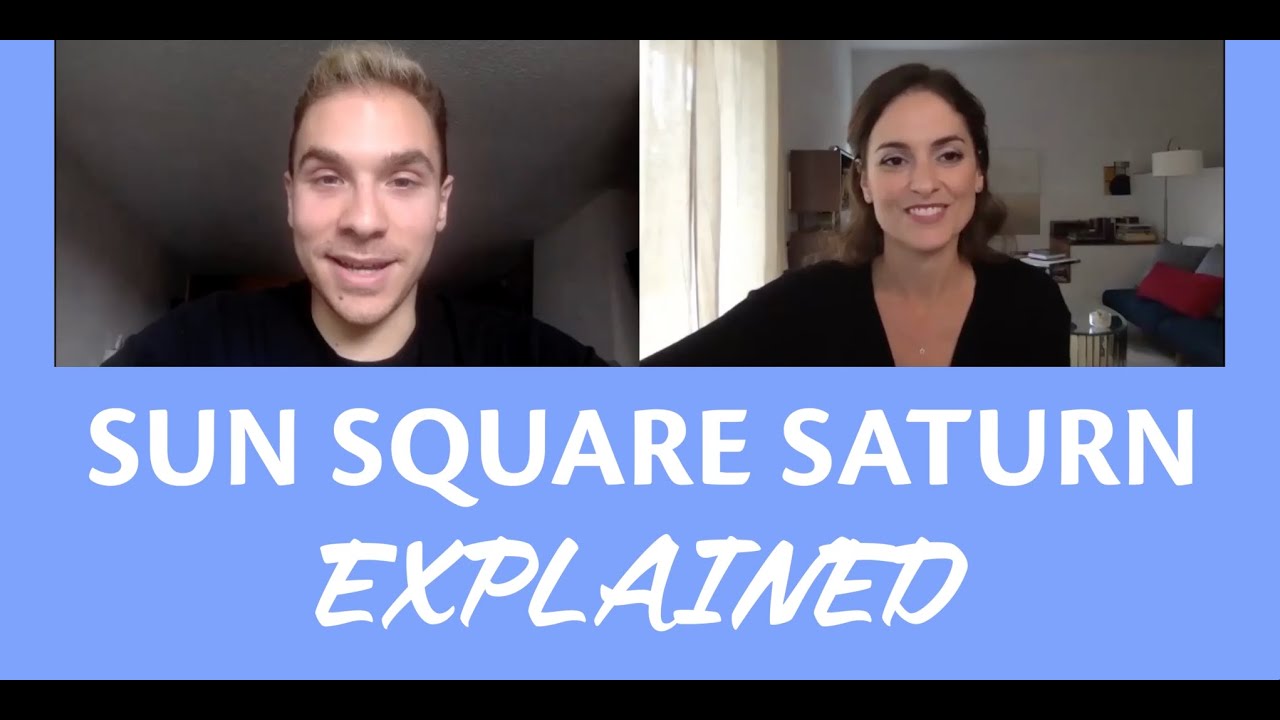 SUN SQUARE SATURN EXPLAINED | Astrology Aspects