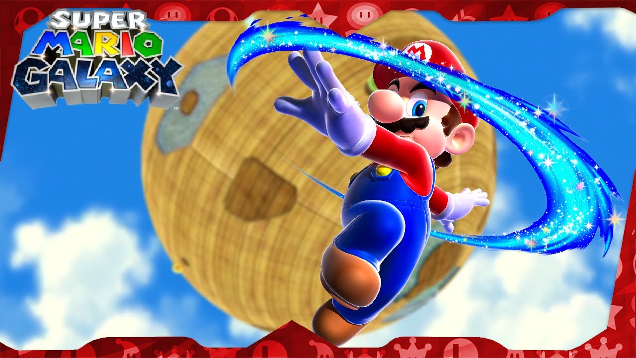 Super Mario Galaxy Walkthrough ᴴᴰ | Gold Leaf Galaxy (All Power Stars)