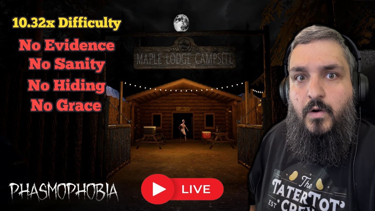 10.32x Difficulty No Evidence/No Sanity Rounds! HUGE UPDATE TOMORROW! | Phasmophobia