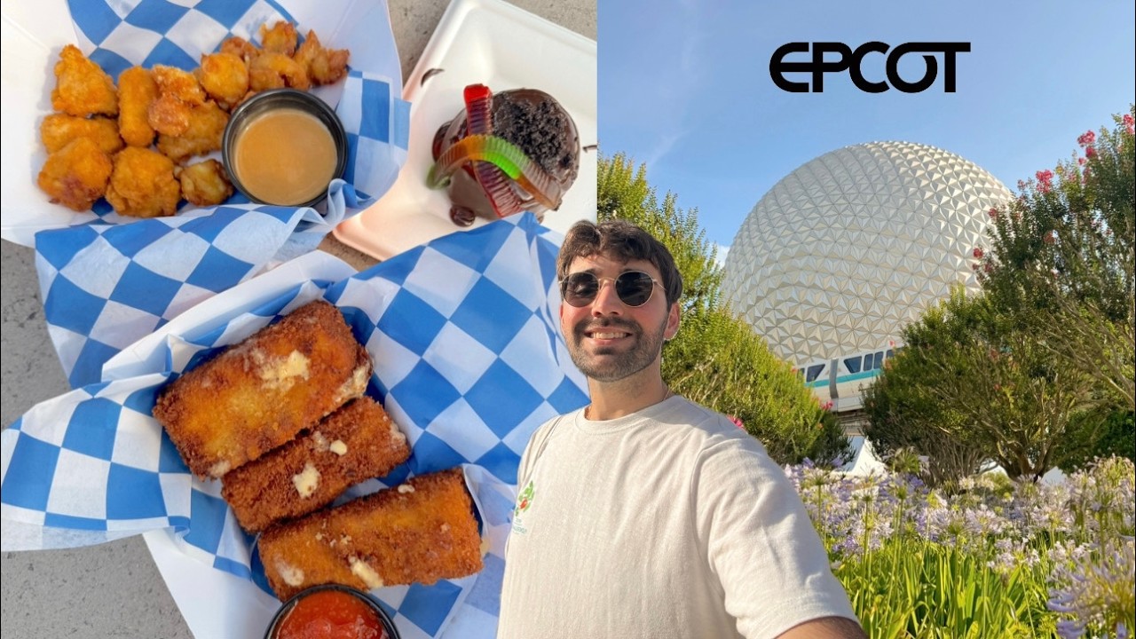 GRAB-N-GOOF New Menu Food Review at EPCOT for Cool Kids' Summer