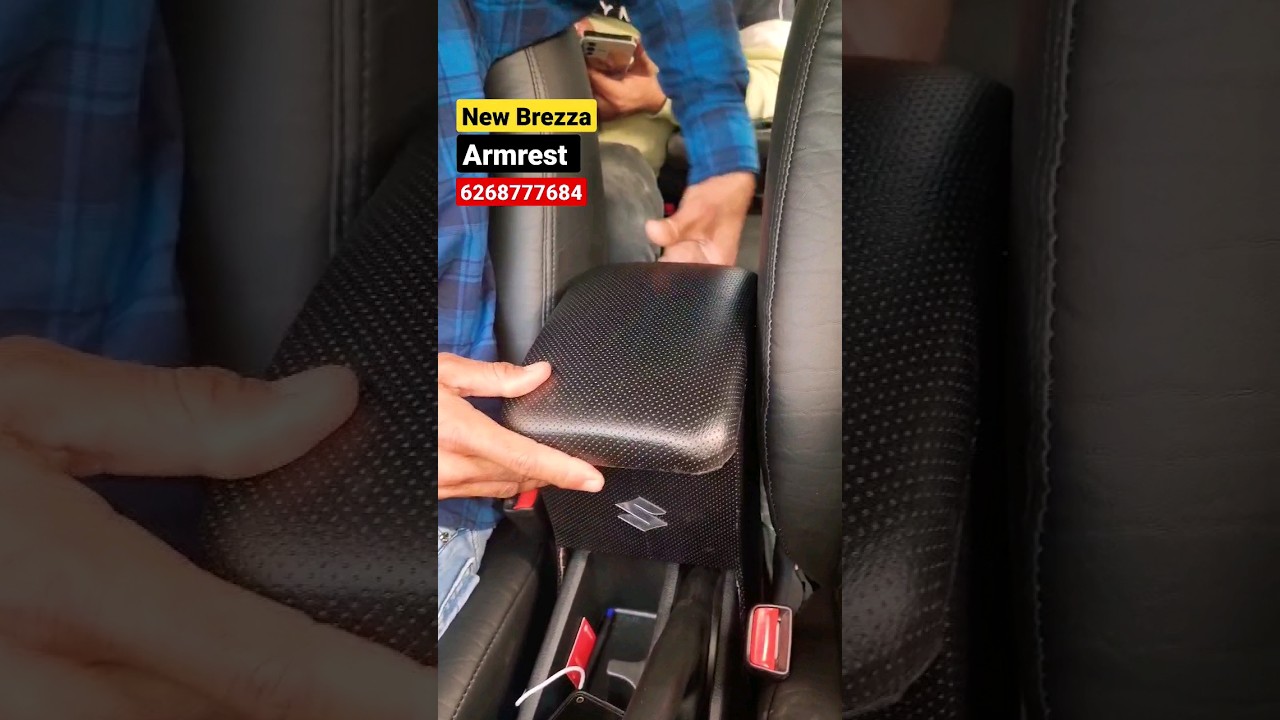 New Brezza Armrest 6268777684 #shortsvideo