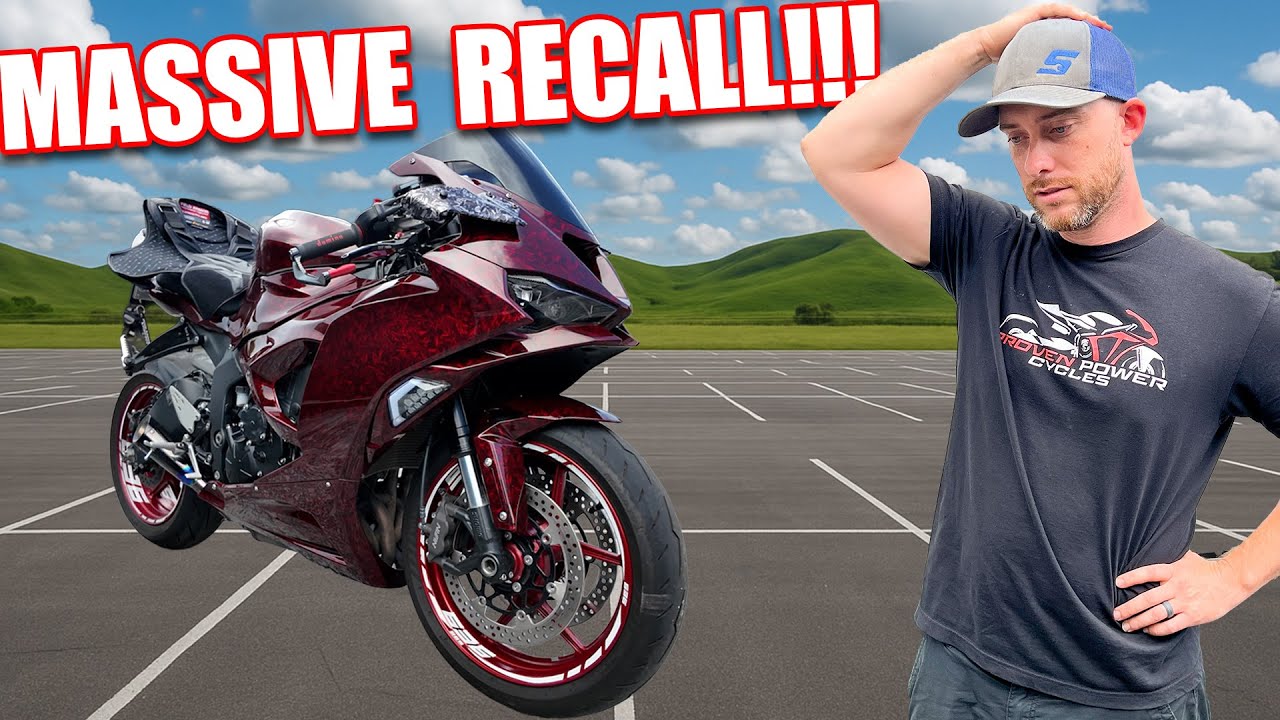2025 Kawasaki ZX-6R Dyno Tune! and 2024-2025 ZX-6 Recall.....