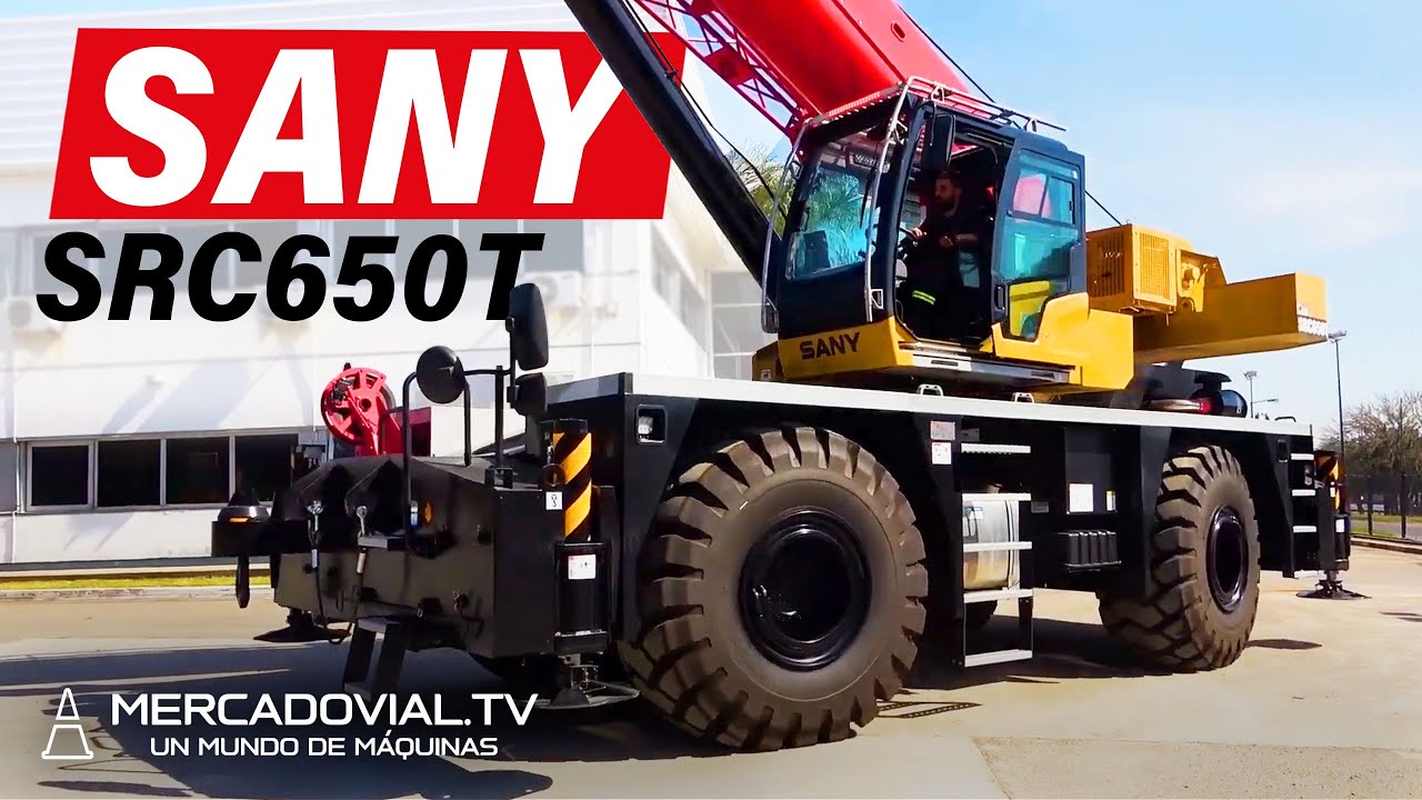 CONTACTO Grúas RT Sany SRC650T | Grúas San Blas | Mercado Vial TV
