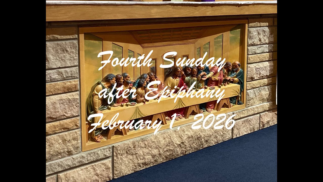 Trinity Lutheran Church Worship 2-1-2026 9:00 a.m.