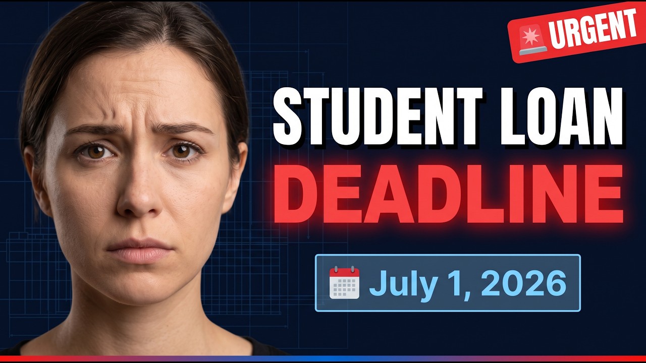 Student Loan Changes July 1, 2026 &mdash; What You Must Do NOW