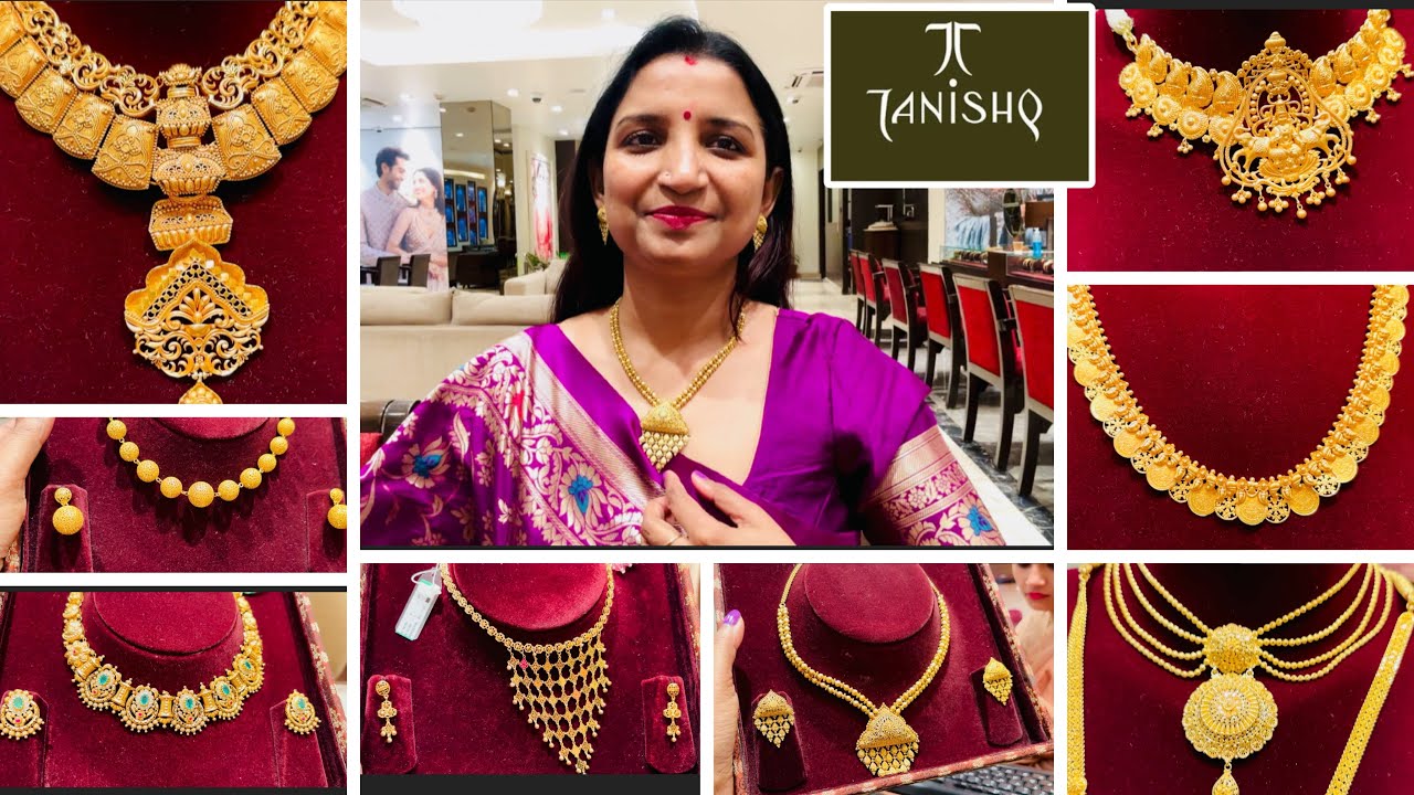 #2026 Tanishq Gold Necklace designs with price | tanishq Latest gold necklace designs #tanishq #gold