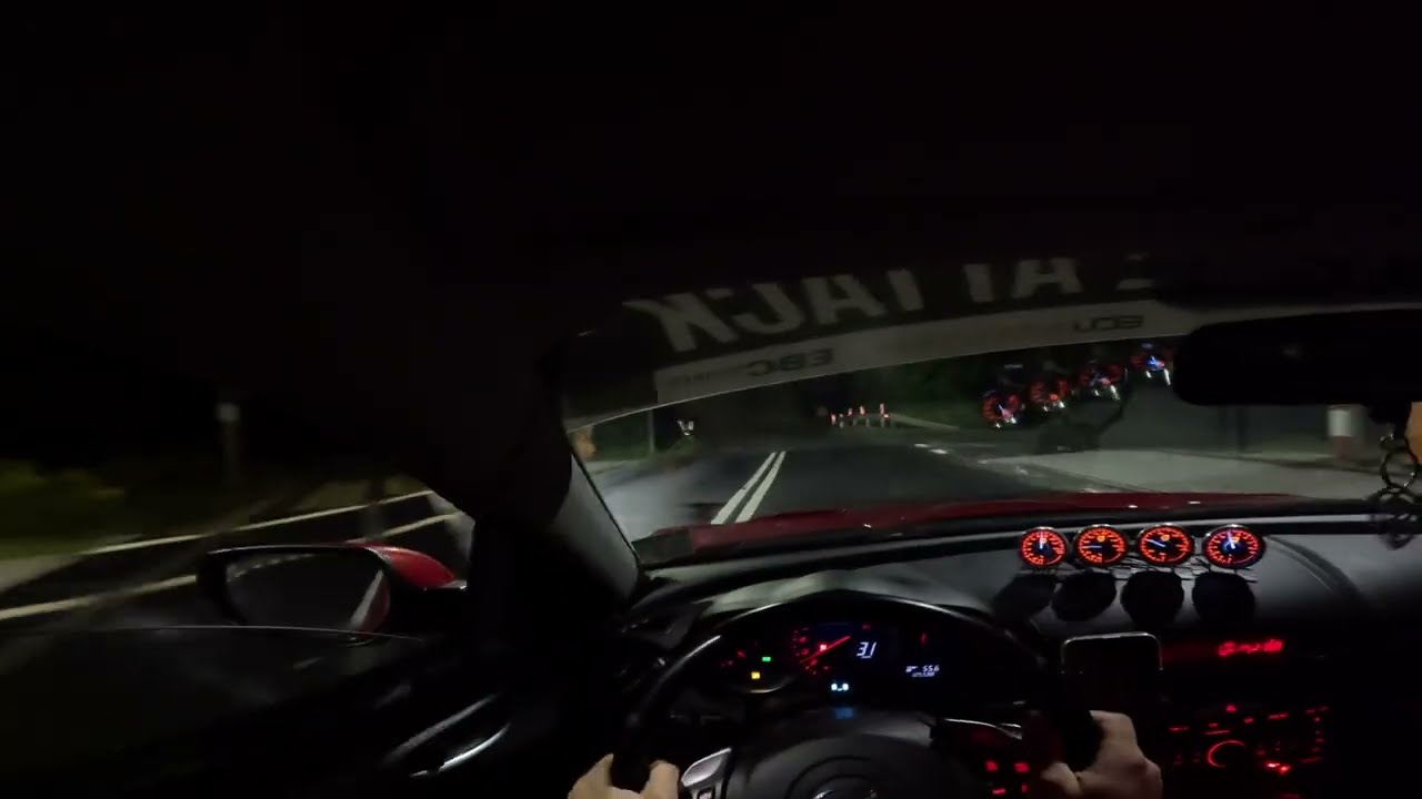 RX-8 4K  night drive