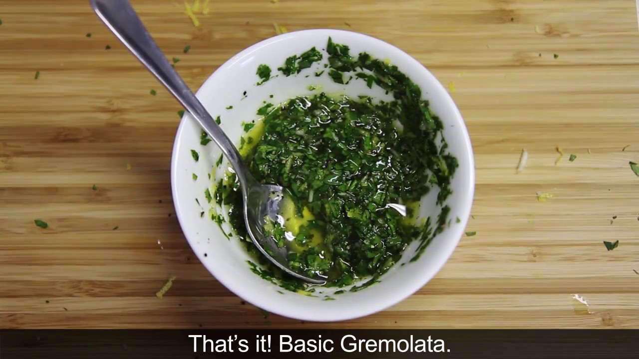 How to Make Gremolata