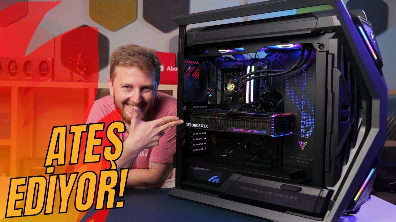 RTX 4090 Sistem Topladık | QP Asus ROG Hyperion