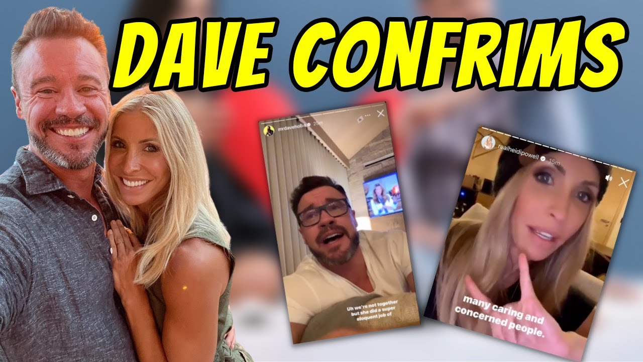 Dave Hollis and Heidi Powell BREAK UP