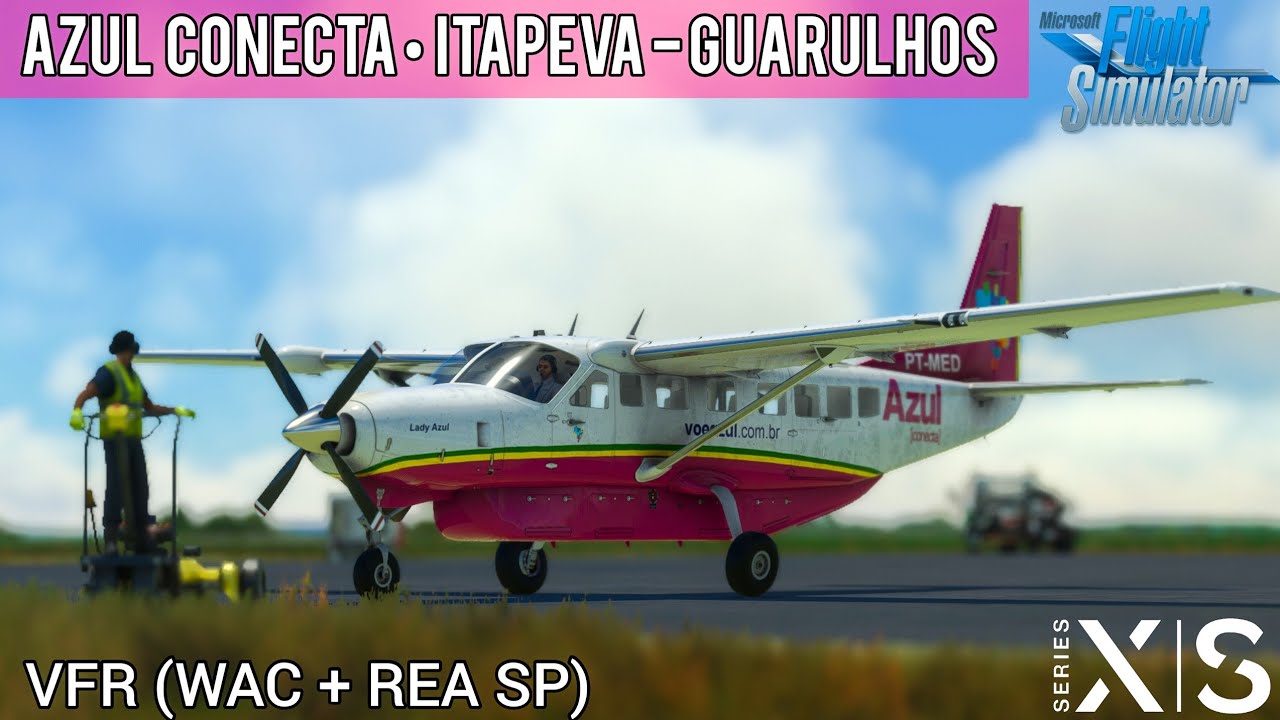 MSFS2020 Cessna 208B Grand Caravan • VFR • Itapeva - Guarulhos (XBOX Series S)