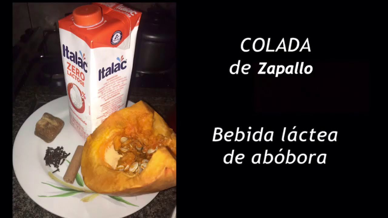 Colada de zapallo (ab&oacute;bora)