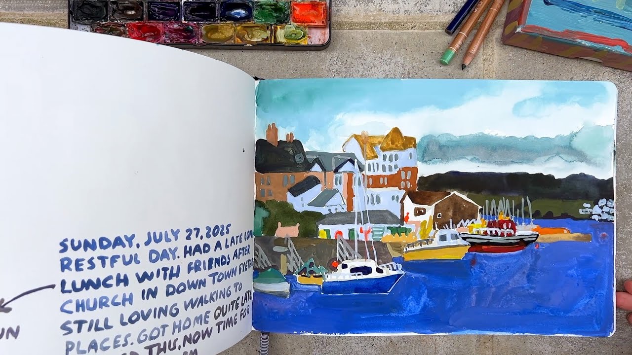 England Sketchbook Tour