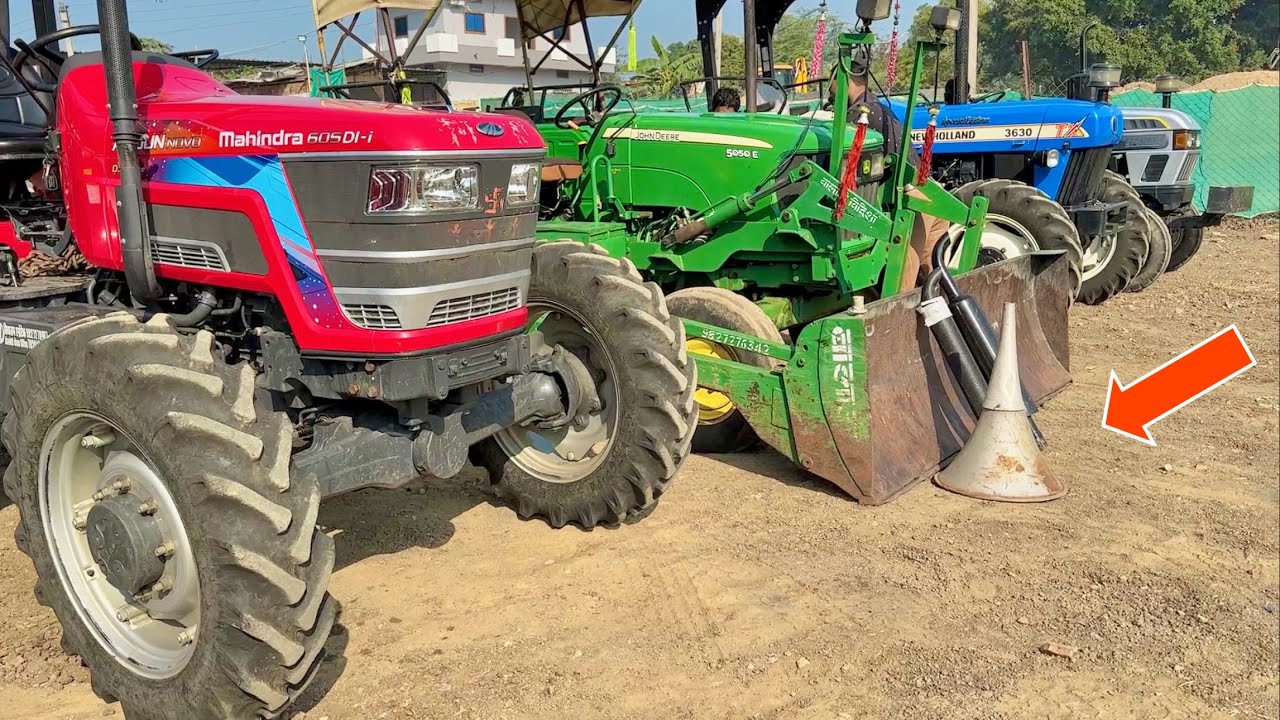 No Silancer Tractor बिना Silancer के ट्रैक्टर Mahindra Arjun NOVO New Holland 3630 बहुत शानदार आवाज